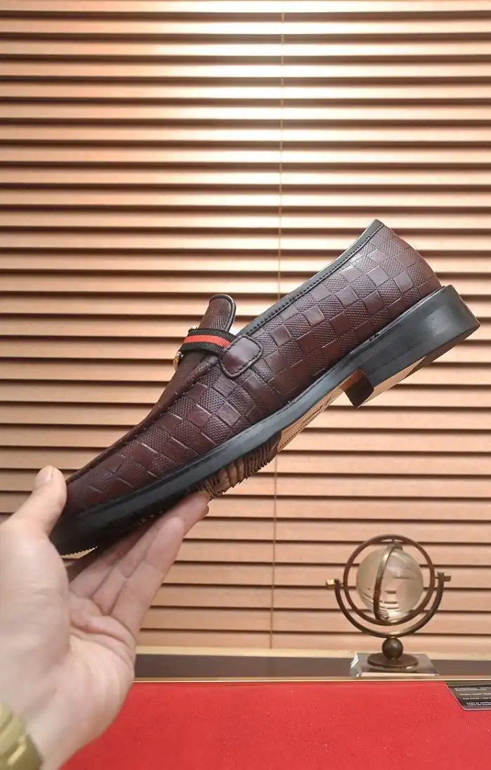 hype LV Leather Shoes