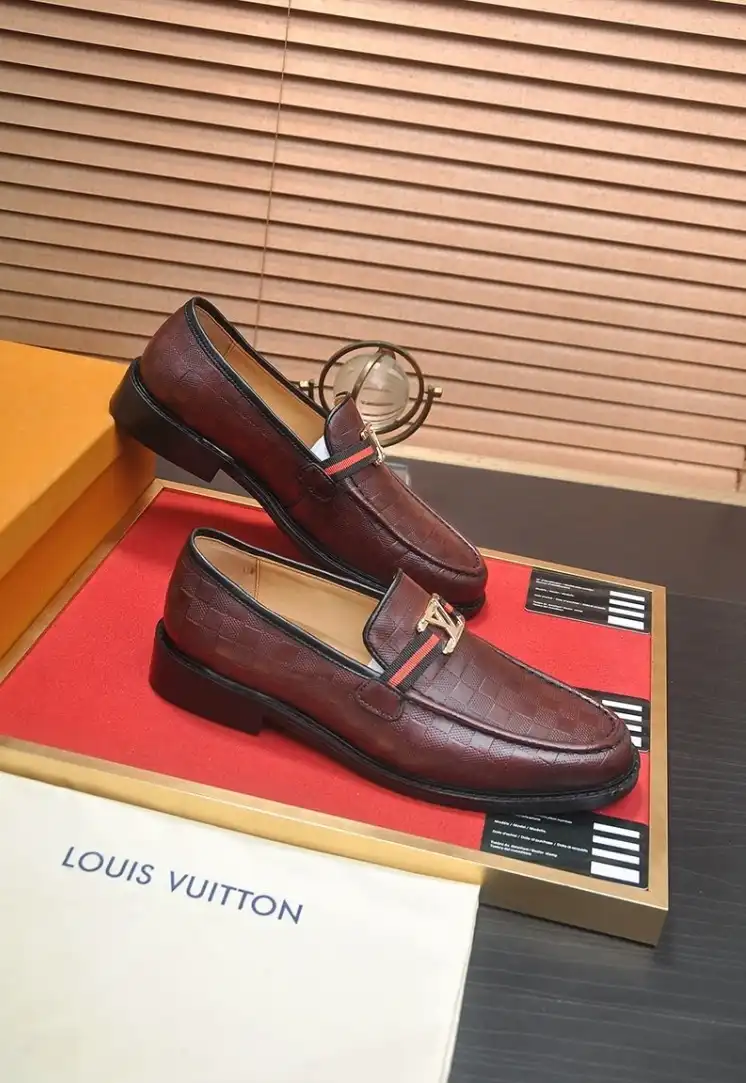 hype LV Leather Shoes