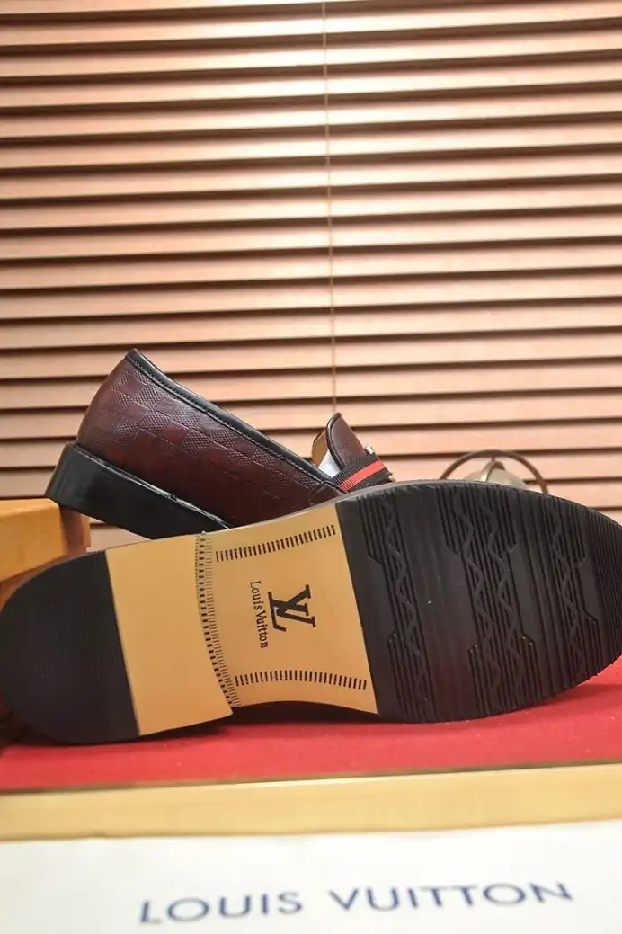 hype LV Leather Shoes