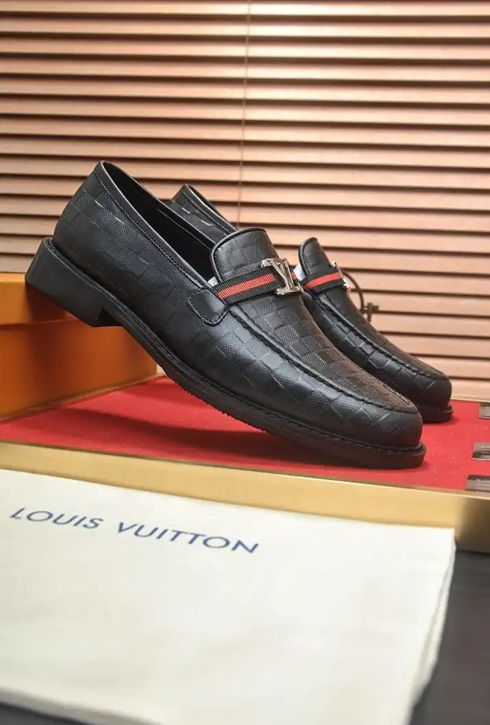 hype LV Leather Shoes