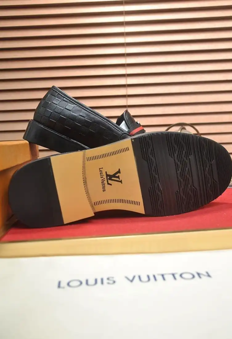 hype LV Leather Shoes