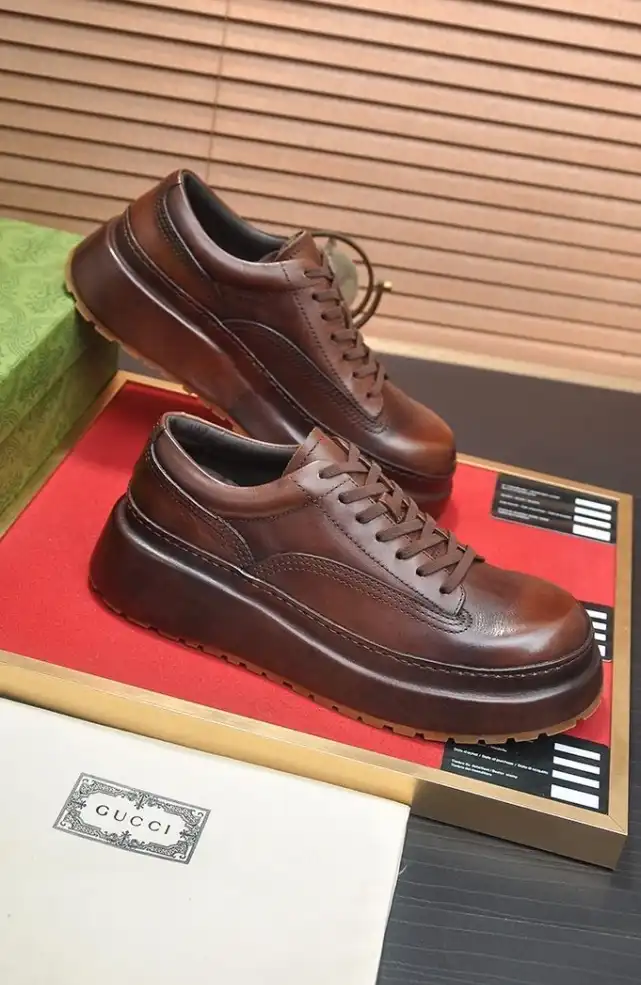 hype Gucci Leather Shoes