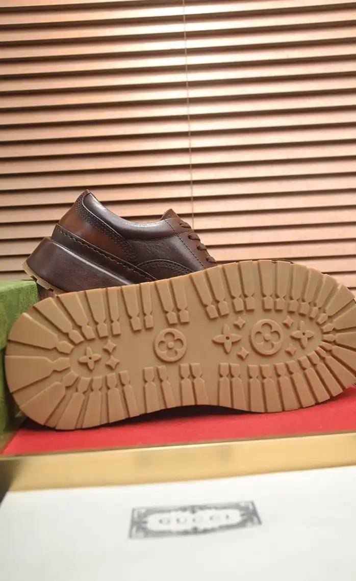 hype Gucci Leather Shoes