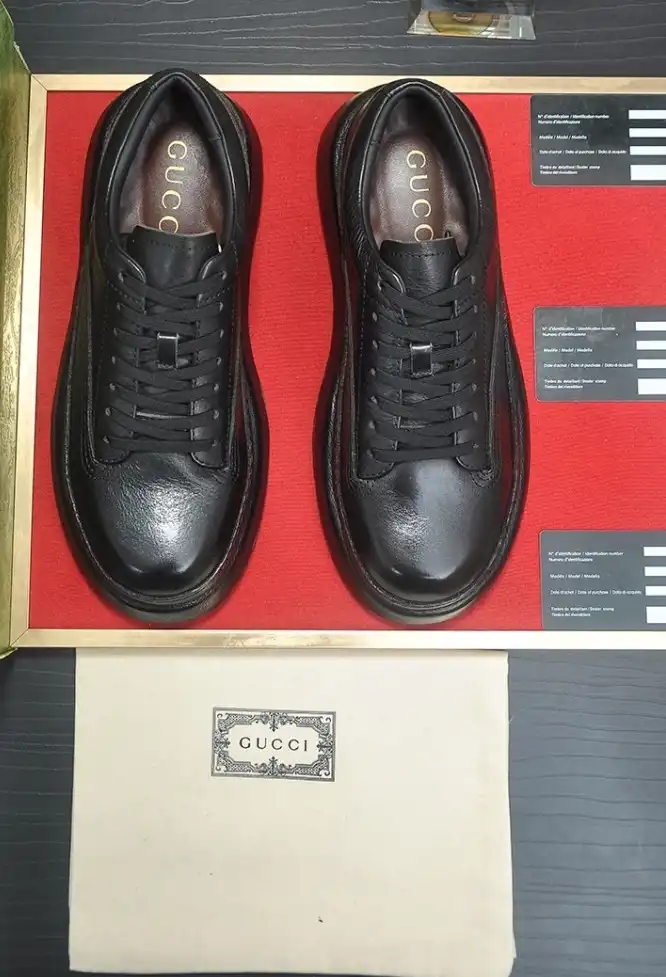 hype Gucci Leather Shoes