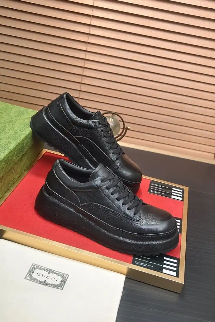 hype Gucci Leather Shoes