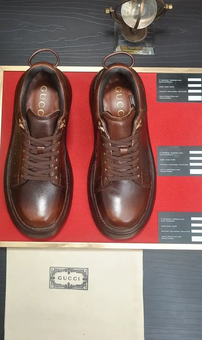 hype Gucci Leather Shoes