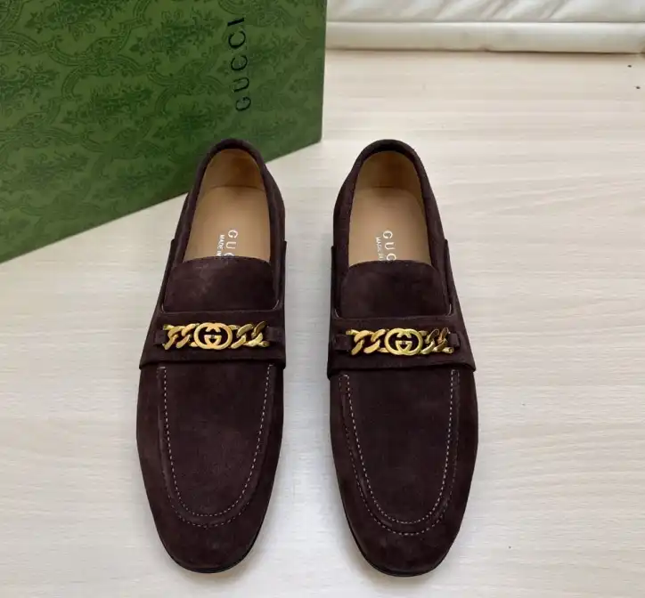 hype Gucci Leather Shoes