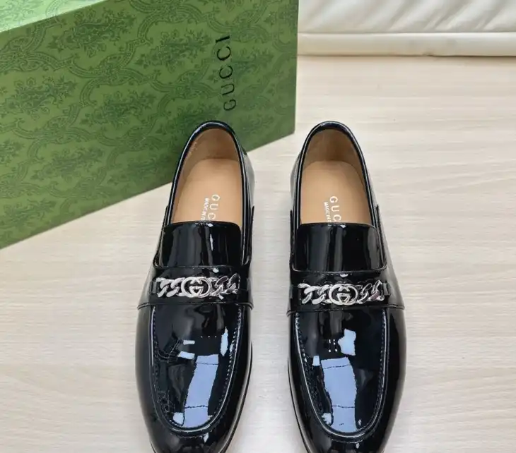 hype Gucci Leather Shoes