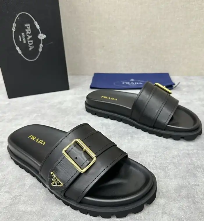 hype Prada Slippers