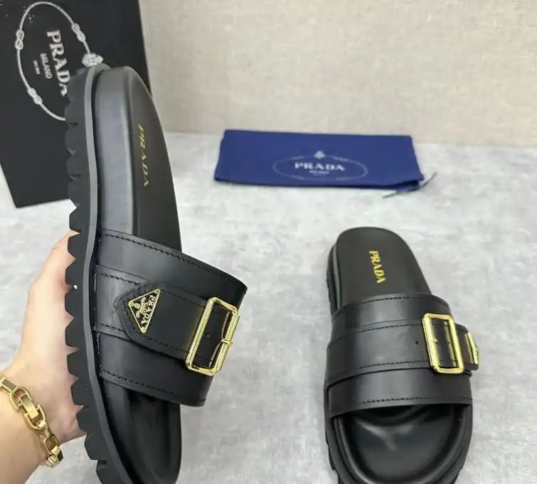 hype Prada Slippers