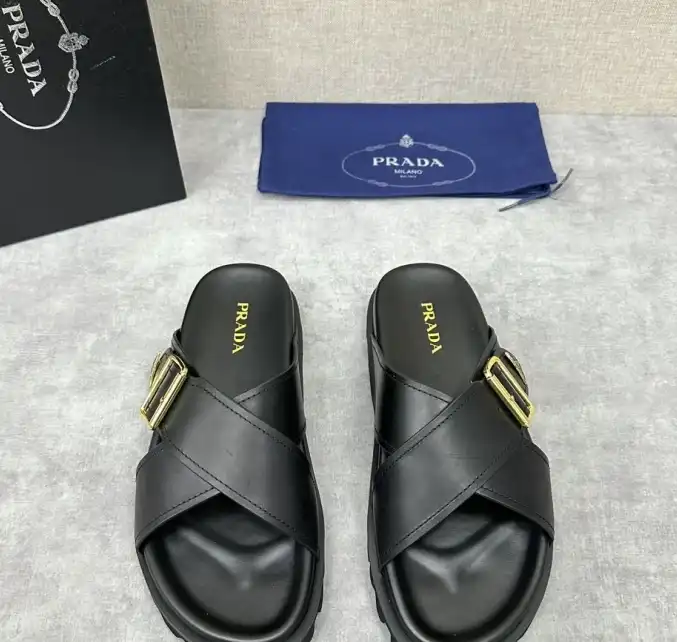 hype Prada Slippers