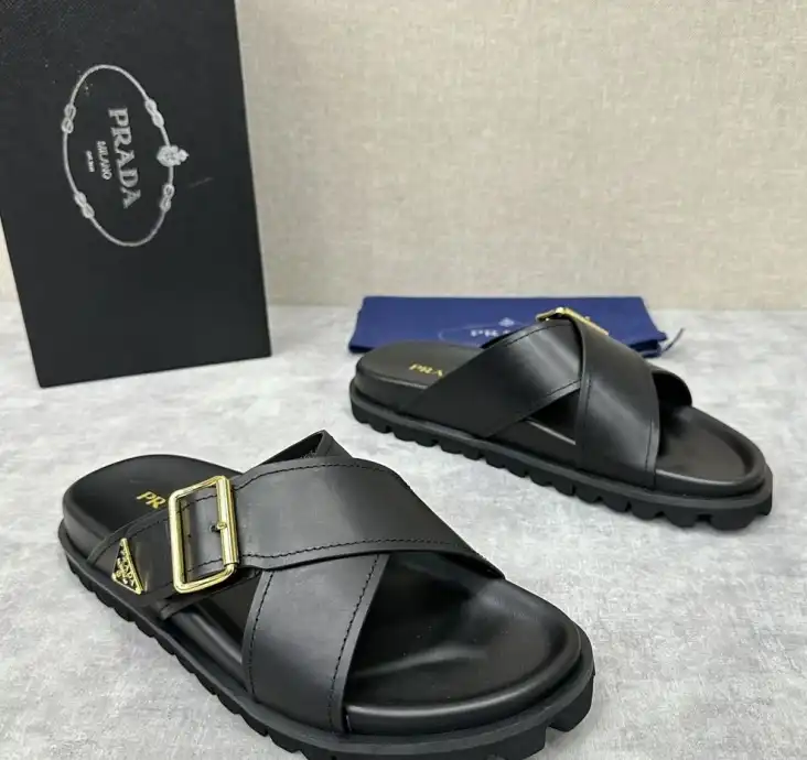 hype Prada Slippers