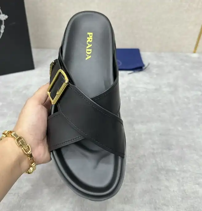 hype Prada Slippers