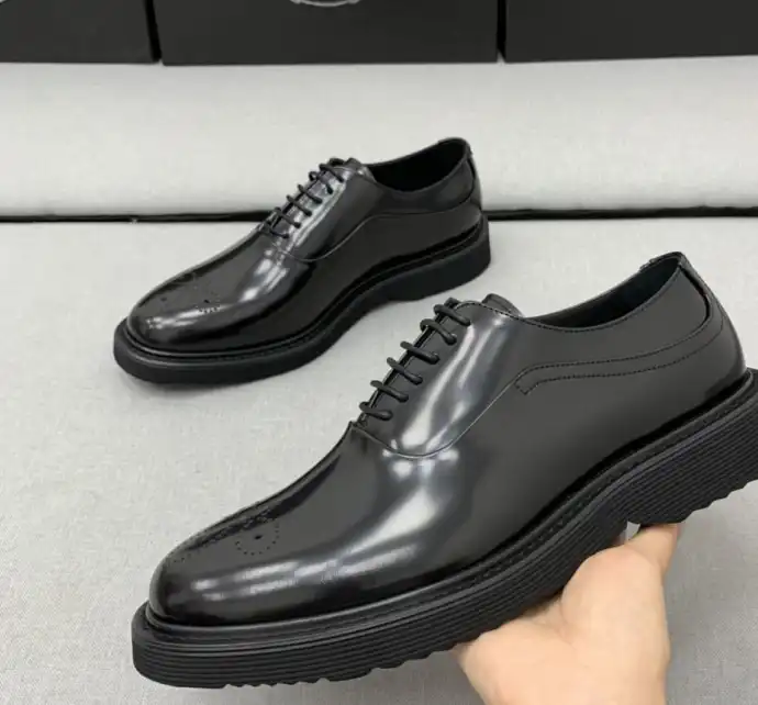 hype Prada Leather Shoes