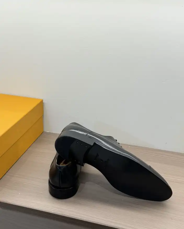 hype LV Leather Shoes