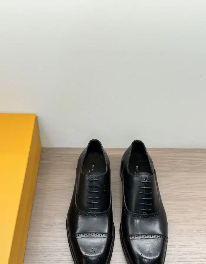 hype LV Leather Shoes