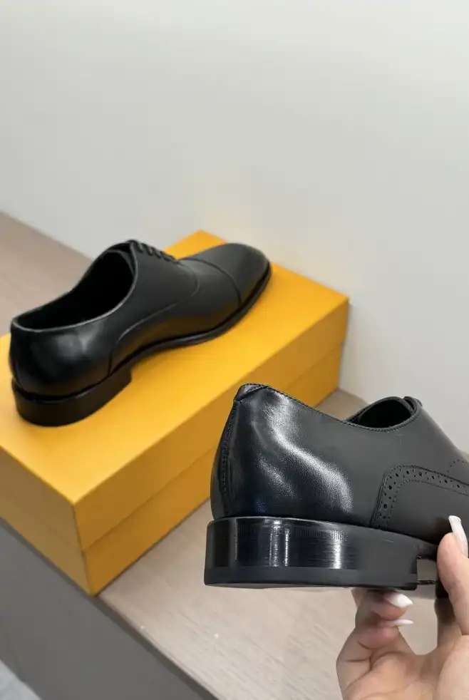 hype LV Leather Shoes