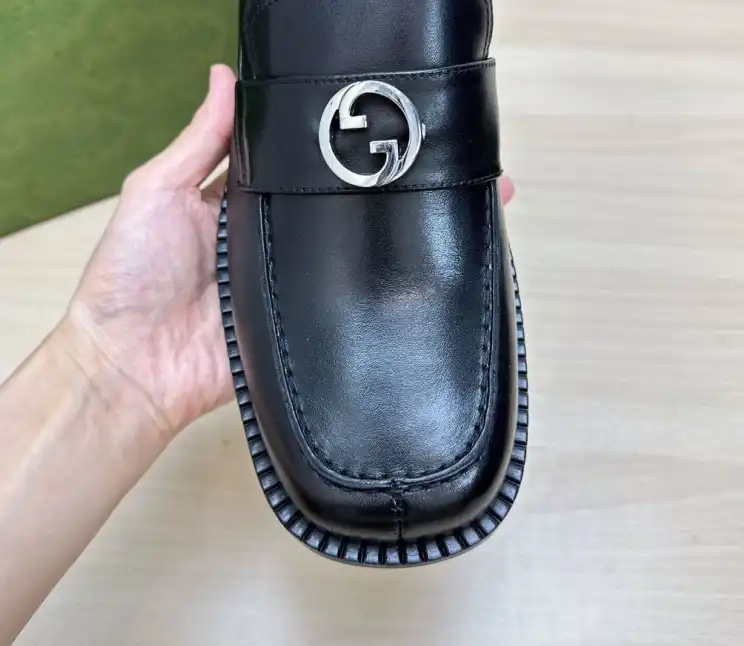 hype Gucci Leather Shoes