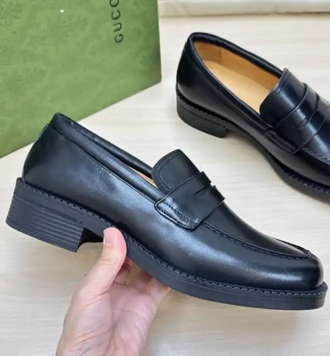 hype Gucci Leather Shoes