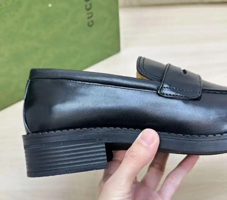 hype Gucci Leather Shoes