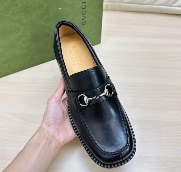 hype Gucci Leather Shoes