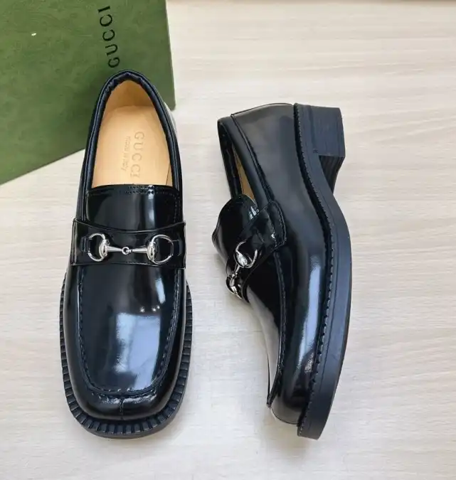 hype Gucci Leather Shoes