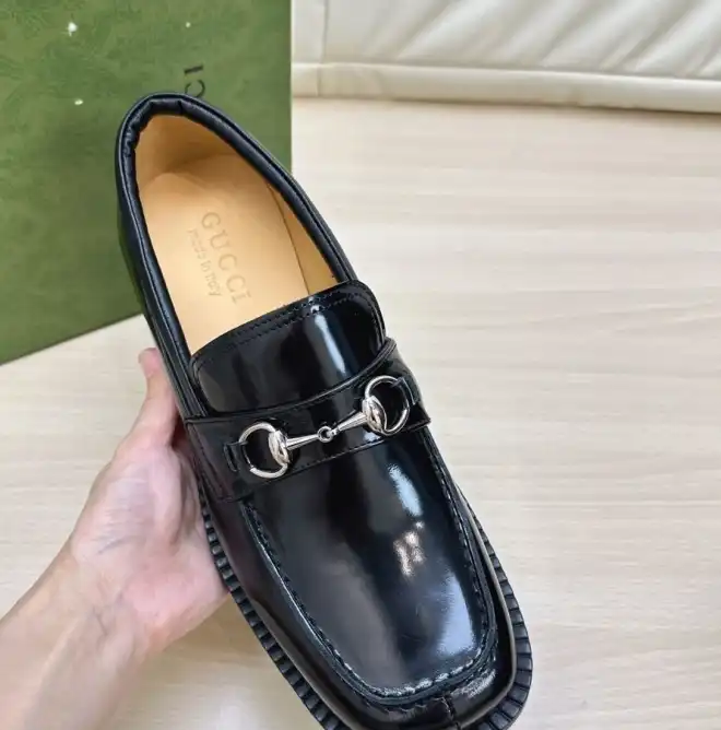 hype Gucci Leather Shoes