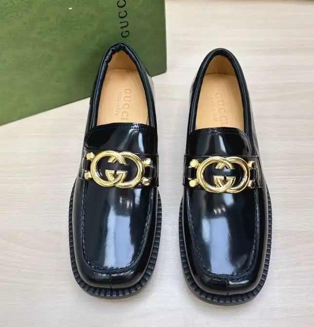 hype Gucci Leather Shoes