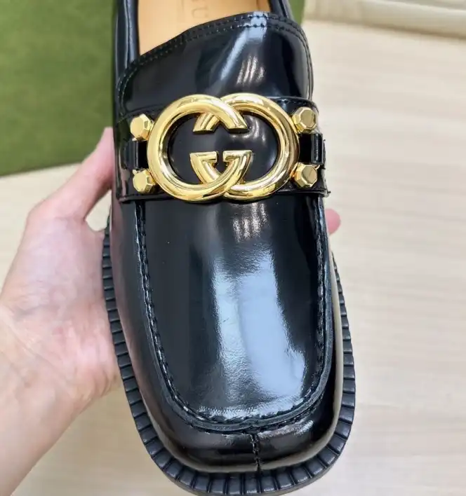 hype Gucci Leather Shoes