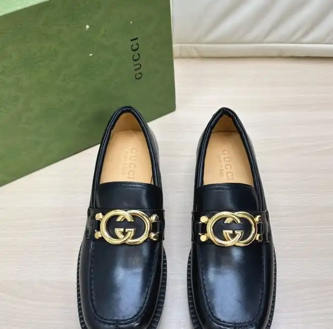 hype Gucci Leather Shoes