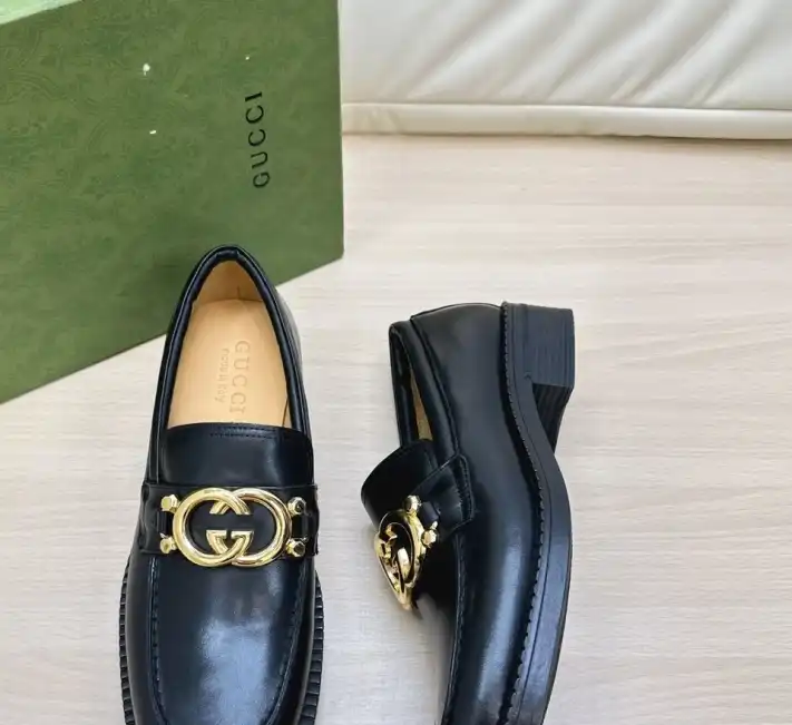 hype Gucci Leather Shoes