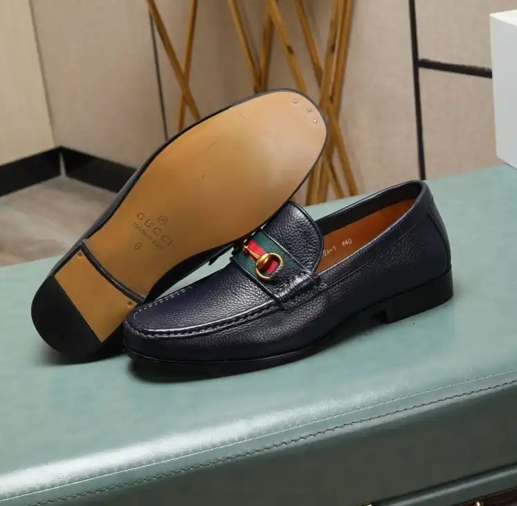 hype Gucci Leather Shoes