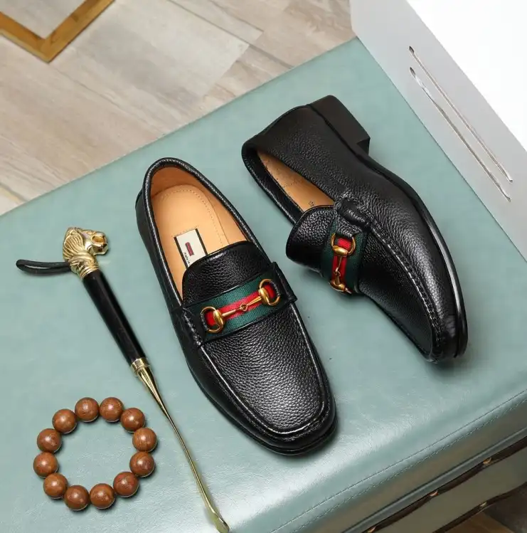 hype Gucci Leather Shoes