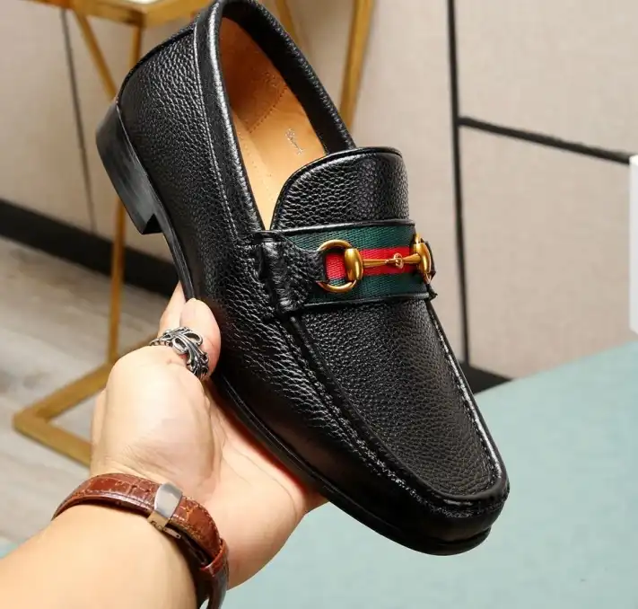 hype Gucci Leather Shoes