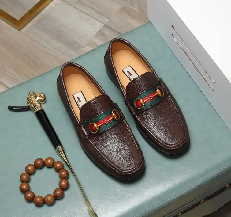 hype Gucci Leather Shoes