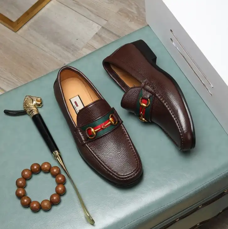 hype Gucci Leather Shoes