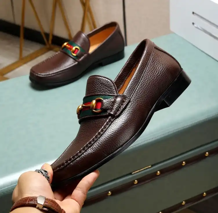 hype Gucci Leather Shoes