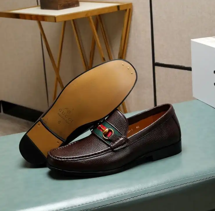 hype Gucci Leather Shoes