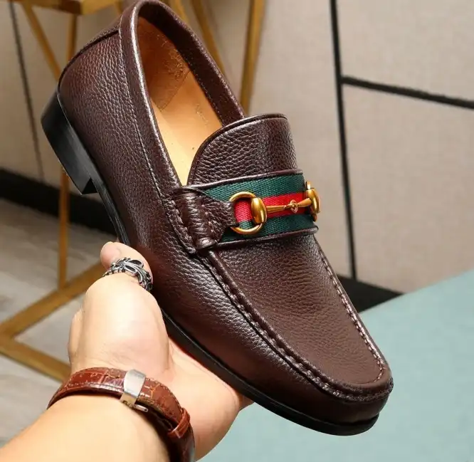 hype Gucci Leather Shoes