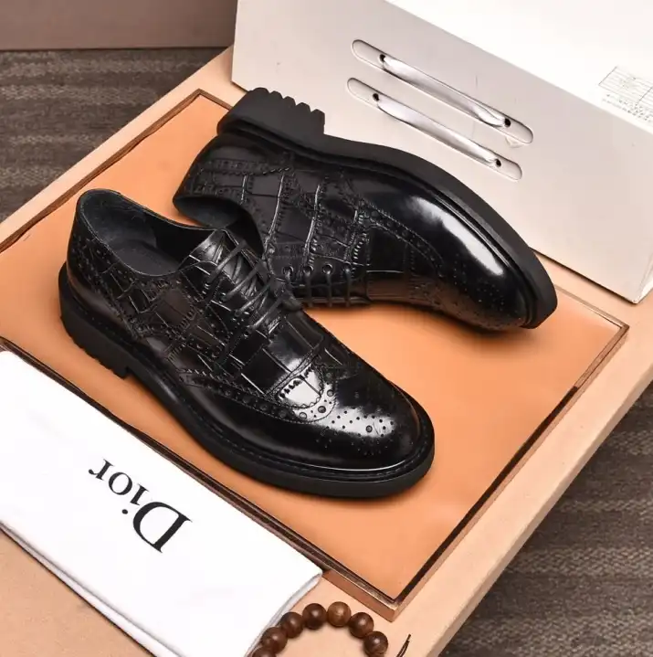 hype Christian Dior Leather Shoes