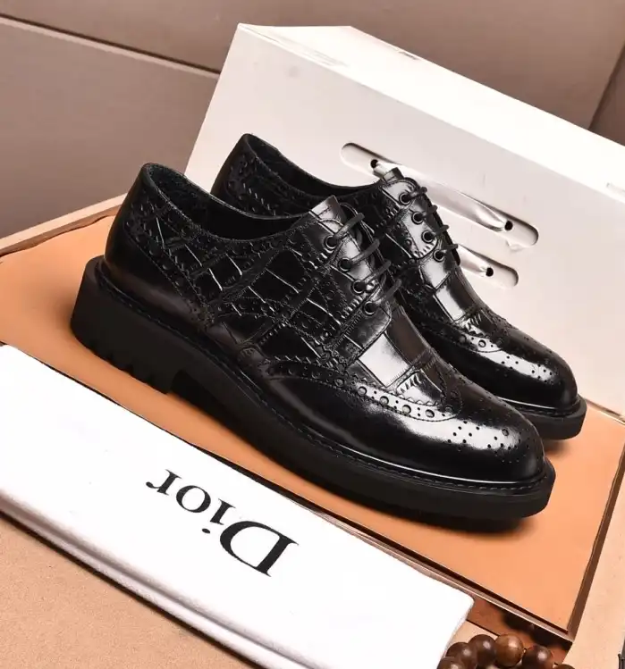 hype Christian Dior Leather Shoes