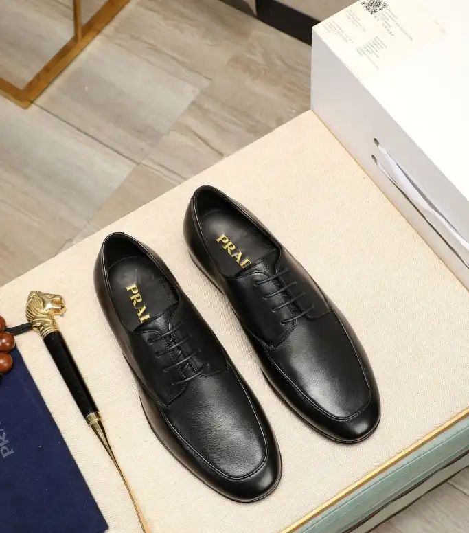 hype Prada Leather Shoes