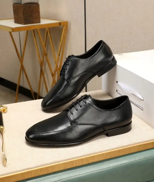 hype Prada Leather Shoes