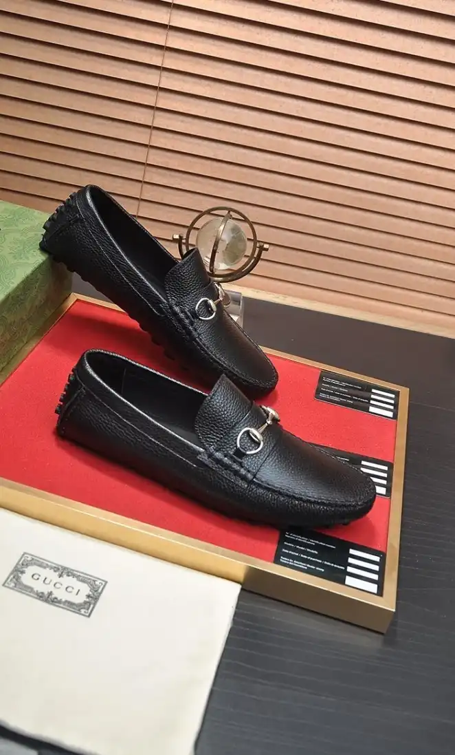 hype Gucci Leather Shoes