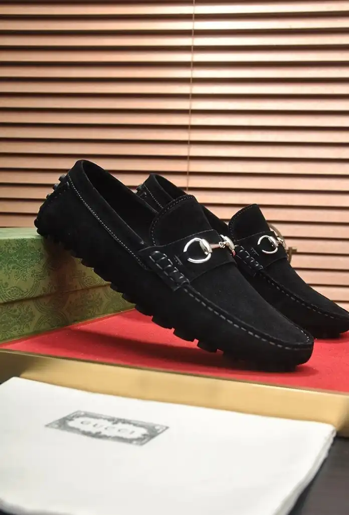 hype Gucci Leather Shoes