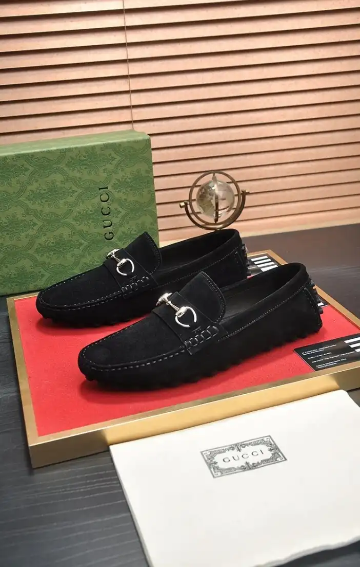 hype Gucci Leather Shoes