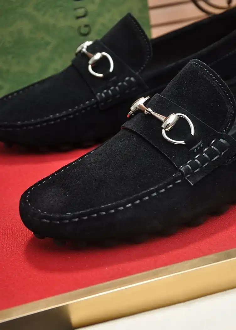 hype Gucci Leather Shoes