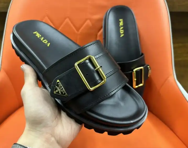 hype Prada Slippers