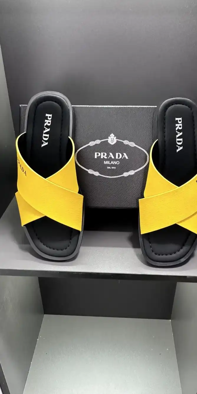 hype Prada Slippers