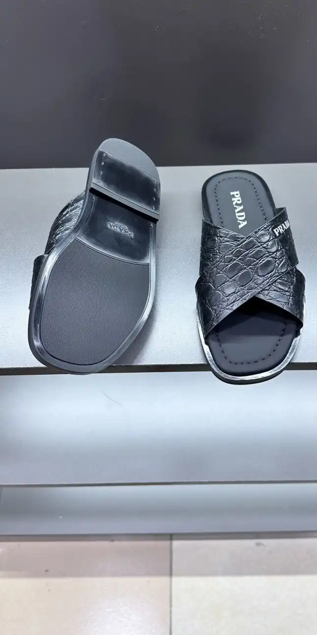 hype Prada Slippers